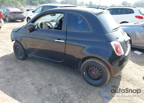 2012 Fiat 500 Pop z USA, uszkodzony, nr VIN 3C3CFFARXCT339534